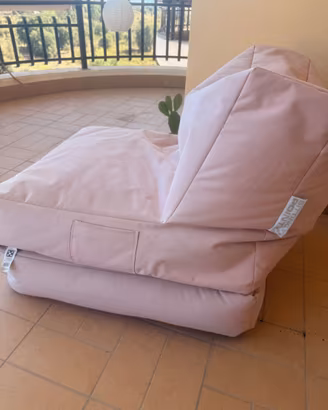 Poltrona letto da giardino reclinabile Westwing