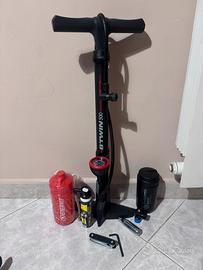 Kit gonfiaggio e riparazione con attrezzi Mtb bdc