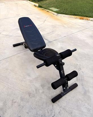 Kit palestra casa: 2 panche regolabili + supporti