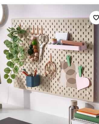 portaoggetti da parete skadis ikea