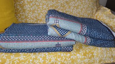 Coppia di trapunte per letto singolo.