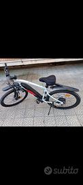 Bici MTB pedalata assistita Btwin ST 100