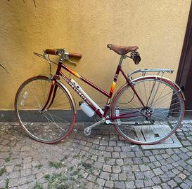 Bici vintage Peugeot donna anni ‘70/‘80 bordeaux
