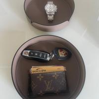 Svuota Tasche Rolex set in pelle