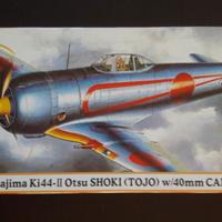 NAKAJIMA KI 44 -II SCALA 1/72 HASEGAWA