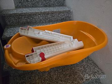 vaschetta da bagno con staffe bimbi neonati