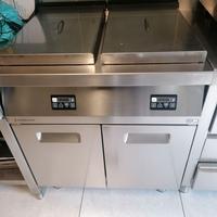 Friggitrice trifase PROFESSIONALE a terra  due vas