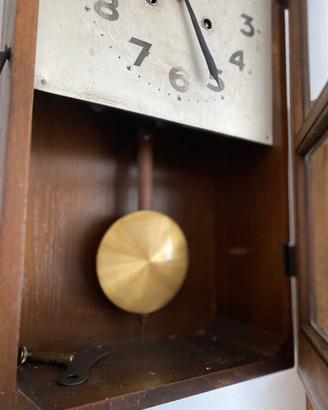 orologio da parete vintage a pendolo in legno anti