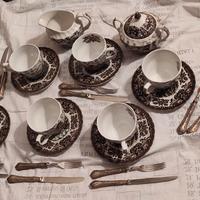 set da tè vintage  30 pezzi