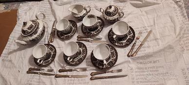 set da tè vintage  30 pezzi