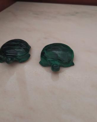 tartarughe in malachite