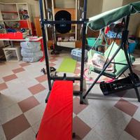 rack allenamento + tapis roulant