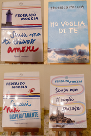 Set 4 romanzi di Federico Moccia