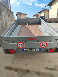 carrello doppio asse ellebi portata declassata