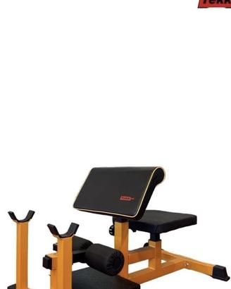 Panca scott  curl e squat