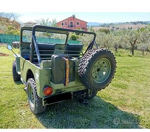 jeep cj3b camionetta iscritta Asi