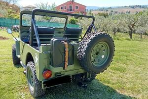 jeep cj3b camionetta iscritta Asi