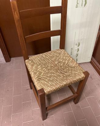 Sedie in legno