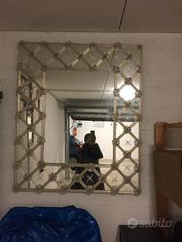 specchio in vetro di murano