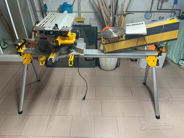Troncatrice DeWALT + cavalletti