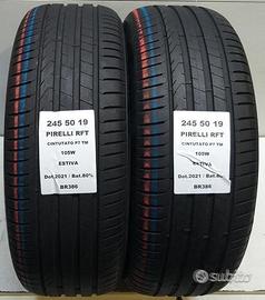 2 gomme 245 50 19 pirelli rft br386
