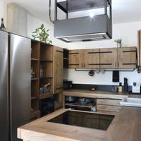 Cucine Industrial Su misura solo Legno massello. 