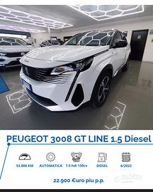Peugeot 3008 BlueHDi 130 S&S EAT8 GT