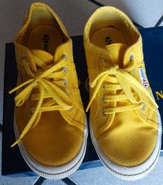 Superga gialle bambino 32