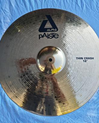 Crash Paiste Alpha thin 18" - Nuovo -