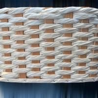 Cestino porta oggetti in vimini