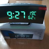 Sveglia orologio digitale  temperatura e umidità