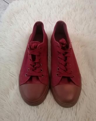 Scarpe ginnastica uomo borgogna Original Marines