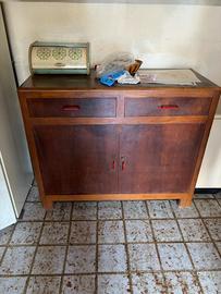 Mobile credenza vintage in legno