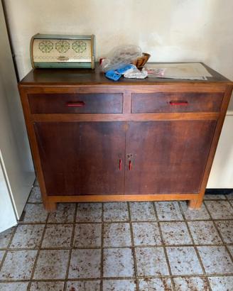Mobile credenza vintage in legno