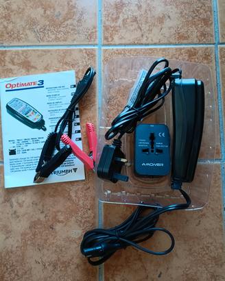 carica batteria moto