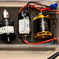 2 motori Brushless + ESC/variatore per modellismo