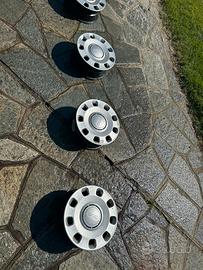 Cerchi in acciaio e copricerchi Fiat 500