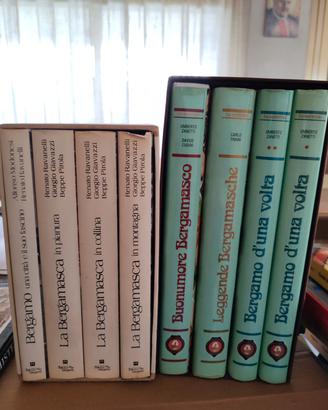 collezione di libri su Bergamo
