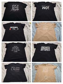 T-shirt sarcastiche/ divertenti tg.XXL Pack 5