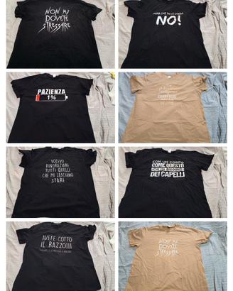 T-shirt sarcastiche/ divertenti tg.XXL Pack 5