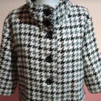 giacca pied de poule donna