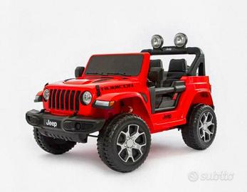 Jeep Rubicon Macchina Elettrica per Bambini 12V