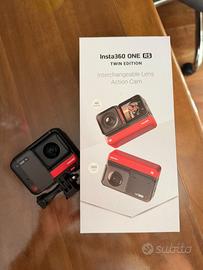 Insta360ONE RS Twin Edition + 360° + 4K + kit moto