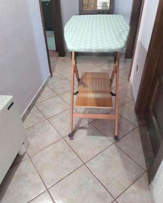 ASSE DA STIRO FOPPAPEDRETTI CON PORTABIANCHERIA