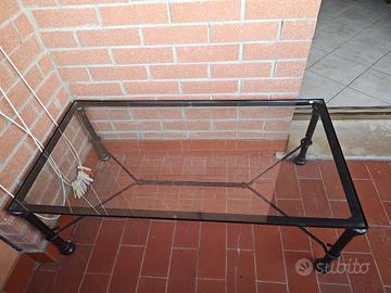 Tavolino in ferro battuto 