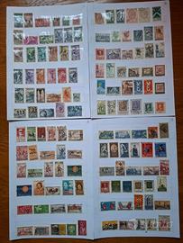 Francobolli repubblica italiana viaggiati