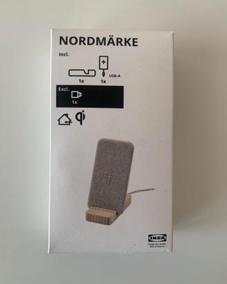 Caricatore wireless IKEA NORDMARKE grigio