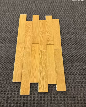 Parquet listello di rovere scelta pulita a Torino