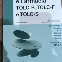 alpha test Tolc b Tolc f Tolc s simulazioni