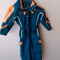 Tuta neve bambino 4-8 anni + accessori completi